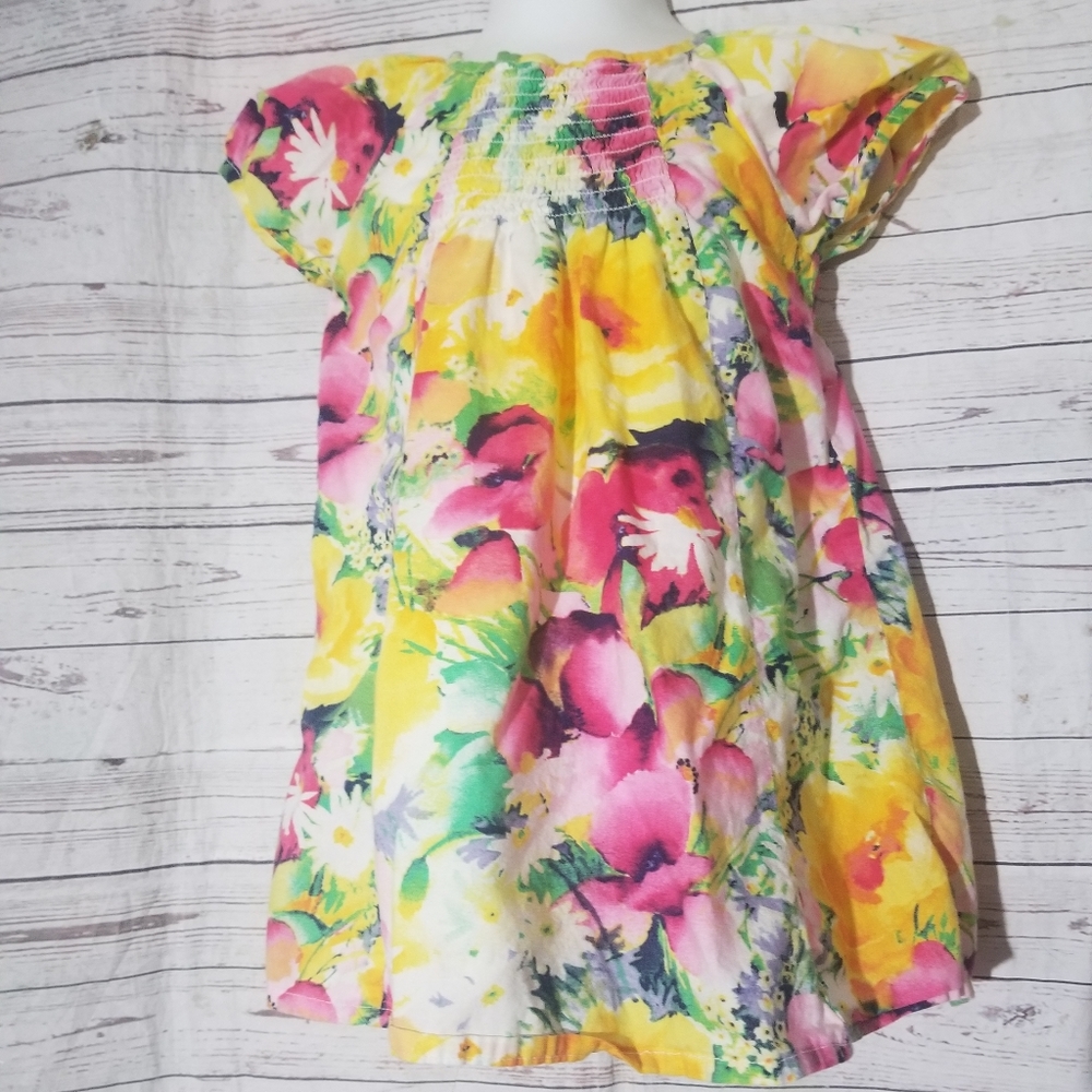 Baby Gap Spring Floral dress 2